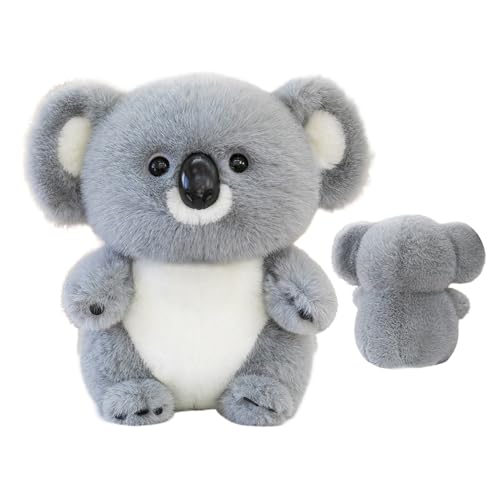 Koala Emotional Healing On Demand, Weicher Koala Plüschtier Spielzeug, Koala Bär Plüschtier, Imitiert Die Natürlichen Bewegungen Eines Echten Koalas, Stress Abbauen Koalas Spielzeug Für JungenMädchen von Qidures