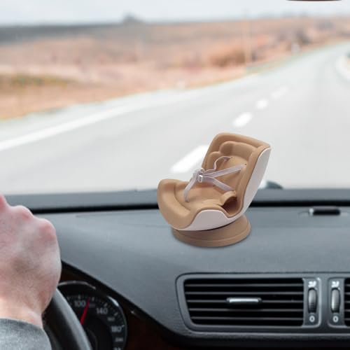 Puppen Autositz - Lüftungsgitter Clip & Tischständer Mit Magnetbasis, Auto Puppen Sicherheitssitz, Charakter Autositz FürPuppen, Puppensicherheitssitz Für 10-17cm Plüschpuppen Puppen Autositz - Lüftungsgitter Clip & Tischständer Mit Magnetbasis, Auto Puppen Sicherheitssitz, Charakter Autositz FürPuppen, Puppensicherheitssitz Für 10-17cm Plüschpuppen von Qidures