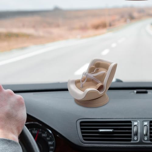 Puppen Autositz - Lüftungsgitter Clip & Tischständer Mit Magnetbasis, Auto Puppen Sicherheitssitz, Charakter Autositz FürPuppen, Puppensicherheitssitz Für 10-17cm Plüschpuppen Puppen Autositz - Lüftungsgitter Clip & Tischständer Mit Magnetbasis, Auto Puppen Sicherheitssitz, Charakter Autositz FürPuppen, Puppensicherheitssitz Für 10-17cm Plüschpuppen von Qidures