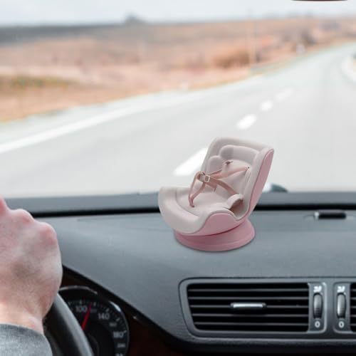 Puppen Autositz - Lüftungsgitter Clip & Tischständer Mit Magnetbasis, Auto Puppen Sicherheitssitz, Charakter Autositz FürPuppen, Puppensicherheitssitz Für 10-17cm Plüschpuppen Puppen Autositz - Lüftungsgitter Clip & Tischständer Mit Magnetbasis, Auto Puppen Sicherheitssitz, Charakter Autositz FürPuppen, Puppensicherheitssitz Für 10-17cm Plüschpuppen von Qidures