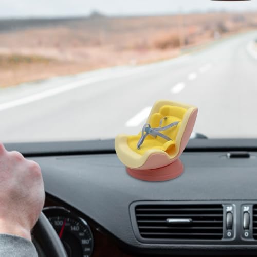 Puppen Autositz - Lüftungsgitter Clip & Tischständer Mit Magnetbasis, Auto Puppen Sicherheitssitz, Charakter Autositz FürPuppen, Puppensicherheitssitz Für 10-17cm Plüschpuppen Puppen Autositz - Lüftungsgitter Clip & Tischständer Mit Magnetbasis, Auto Puppen Sicherheitssitz, Charakter Autositz FürPuppen, Puppensicherheitssitz Für 10-17cm Plüschpuppen von Qidures