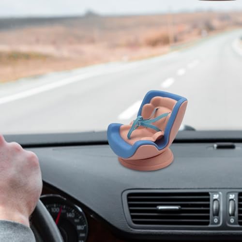 Puppen Autositz - Lüftungsgitter Clip & Tischständer Mit Magnetbasis, Auto Puppen Sicherheitssitz, Charakter Autositz FürPuppen, Puppensicherheitssitz Für 10-17cm Plüschpuppen Puppen Autositz - Lüftungsgitter Clip & Tischständer Mit Magnetbasis, Auto Puppen Sicherheitssitz, Charakter Autositz FürPuppen, Puppensicherheitssitz Für 10-17cm Plüschpuppen von Qidures