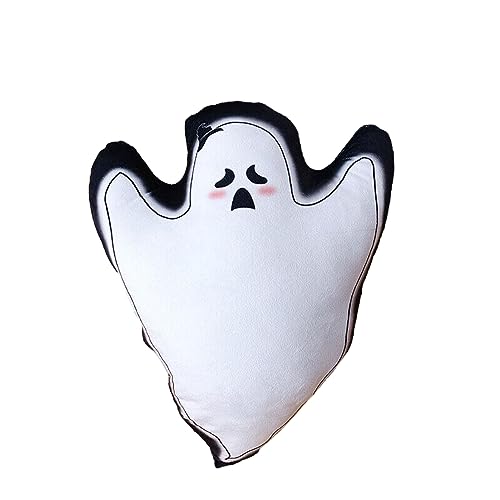 Qiebenav Halloween Stofftier,Halloween Stofftier Puppe Bunte Kürbis Geist Lustige Party Dekoration Flauschiges Spielzeug Halloween Kissen Weiß Qiebenav Halloween Stofftier,Halloween Stofftier Puppe Bunte Kürbis Geist Lustige Party Dekoration Flauschiges Spielzeug Halloween Kissen Weiß von Qiebenav