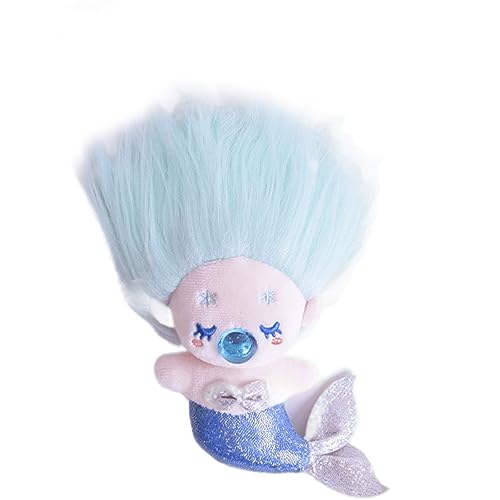 Qiebenav Meerjungfrau baumwolle puppen spielzeug, Mädchen Schlafzimmer Dekor Bunte Flauschige Haar Gefüllte Plüschtiere Home Dekoration Weiche Plüsch Spielzeug DIY Frisur 14 cm Höhe Kleine Qiebenav Meerjungfrau baumwolle puppen spielzeug, Mädchen Schlafzimmer Dekor Bunte Flauschige Haar Gefüllte Plüschtiere Home Dekoration Weiche Plüsch Spielzeug DIY Frisur 14 cm Höhe Kleine von Qiebenav