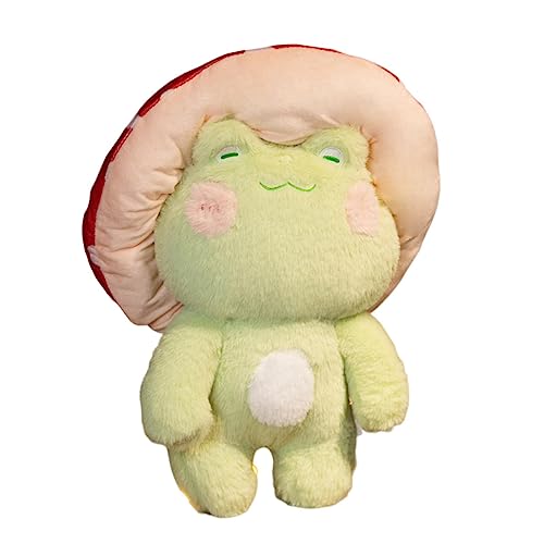 Qiebenav Pilz Frosch Plüsch Spielzeug Kissen Nette Design Spielzeug Spiele Neue Einzigartige Stil Tasche Anhänger Zubehör für Kinder Freunde Familie Geschenke C von Qiebenav
