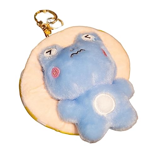 Qiebenav Pilz Frosch Plüsch Spielzeug Kissen Nette Design Spielzeug Spiele Neue Einzigartige Stil Tasche Anhänger Zubehör für Kinder Freunde Familie Geschenke F von Qiebenav