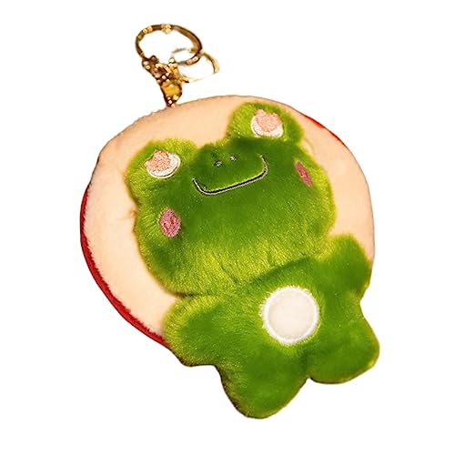 Qiebenav Pilz Frosch Plüsch Spielzeug Kissen Nette Design Spielzeug Spiele Neue Einzigartige Stil Tasche Anhänger Zubehör für Kinder Freunde Familie Geschenke H von Qiebenav