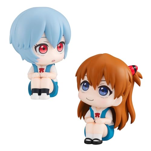 Qigmhua 2 Stück Anime Look Up Figur Asuka Langley Soryu/Ayanami Rei Modell 11cm Manga Mädchen Action Figuren PVC Statue Sitzend Nudelstopper Qigmhua 2 Stück Anime Look Up Figur Asuka Langley Soryu/Ayanami Rei Modell 11cm Manga Mädchen Action Figuren PVC Statue Sitzend Nudelstopper von Qigmhua