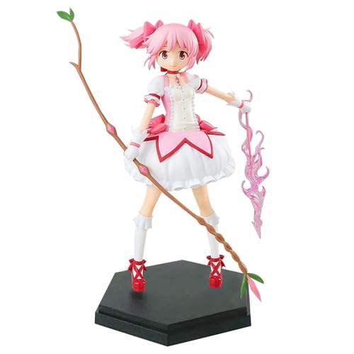 Qigmhua Akemi Homura Figur Kaname Madoka und Kyuubey, Anime Mädchen Statue, Stehende Pose, Desktop PVC Modell Ornamente Qigmhua Akemi Homura Figur Kaname Madoka und Kyuubey, Anime Mädchen Statue, Stehende Pose, Desktop PVC Modell Ornamente von Qigmhua