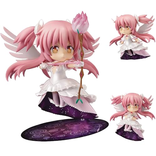 Qigmhua Anime Bewegliche Figur Kaname Madoka Statue, Austauschbares Zubehör Mädchen Handmade Actionfigur Kaname Madoka Modell 10cm Qigmhua Anime Bewegliche Figur Kaname Madoka Statue, Austauschbares Zubehör Mädchen Handmade Actionfigur Kaname Madoka Modell 10cm von Qigmhua