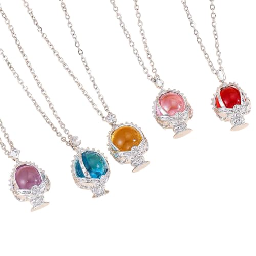 Qigmhua Anime Cosplay Accessories Grief Seed Kaname Madoka/Akemi Homura Soul Gem Miki Sayaka Figur Halskette Manga Cosplay Necklace Für Anime-Fans Qigmhua Anime Cosplay Accessories Grief Seed Kaname Madoka/Akemi Homura Soul Gem Miki Sayaka Figur Halskette Manga Cosplay Necklace Für Anime-Fans von Qigmhua