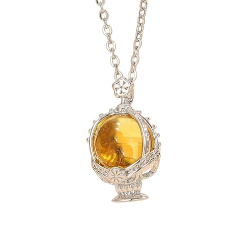 Qigmhua Anime Cosplay Accessories Grief Seed Kaname Madoka/Akemi Homura Soul Gem Miki Sayaka Figur Halskette Manga Cosplay Necklace Für Anime-Fans von Qigmhua