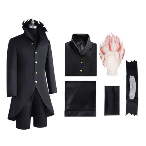 Qigmhua Anime Cosplay Kostüm Okarun - Anime Männer Halloween Kostüm Takakura Ken Cosplay Uniforme Spezial-Plus-Stil Caprihose/Hosen Ver. von Qigmhua
