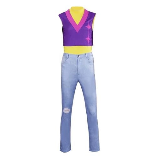 Qigmhua Baby Saja Cosplay Mystery/Jinu/Abby Kostüm, Anime Cosplay Outfit Baby Saja Pullover Shirt Sweater Halloween Kostüm Damen Herren Qigmhua Baby Saja Cosplay Mystery/Jinu/Abby Kostüm, Anime Cosplay Outfit Baby Saja Pullover Shirt Sweater Halloween Kostüm Damen Herren von Qigmhua