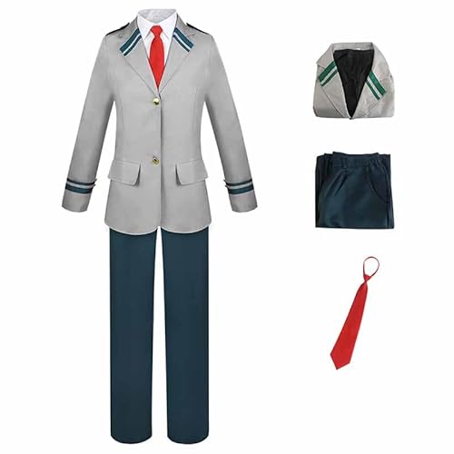 Qigmhua MHA Cosplay Kostüm Bakugou Katsuki Midoriya Izuku Japanische Schuluniform Uraraka Ochako Cosplay Komplette Sets Halloween Kostüm Herren Damen Qigmhua MHA Cosplay Kostüm Bakugou Katsuki Midoriya Izuku Japanische Schuluniform Uraraka Ochako Cosplay Komplette Sets Halloween Kostüm Herren Damen von Qigmhua