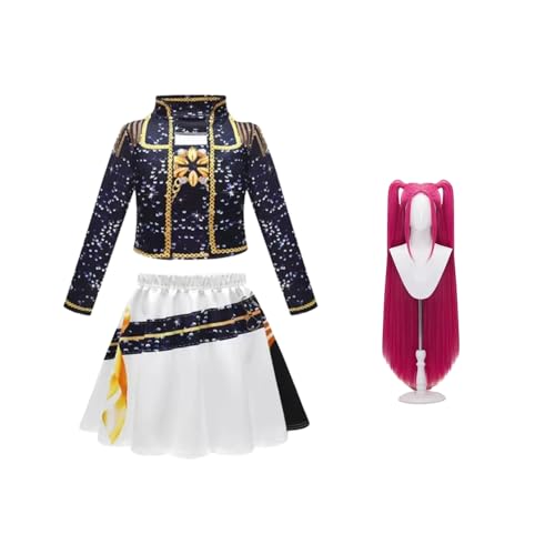 Qigmhua Rumi Cosplay Mira/Zoey Kostüm, Anime Performance-Outfit Halloween Bühnenkostüm Fancy Dress Für Fans Qigmhua Rumi Cosplay Mira/Zoey Kostüm, Anime Performance-Outfit Halloween Bühnenkostüm Fancy Dress Für Fans von Qigmhua