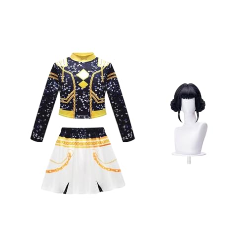 Qigmhua Rumi Cosplay Mira/Zoey Kostüm, Anime Performance-Outfit Halloween Bühnenkostüm Fancy Dress Für Fans Qigmhua Rumi Cosplay Mira/Zoey Kostüm, Anime Performance-Outfit Halloween Bühnenkostüm Fancy Dress Für Fans von Qigmhua