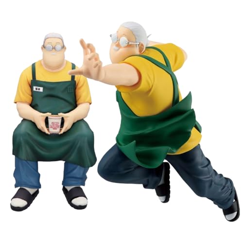 Qigmhua Sakamoto Taro Figur-Sets Anime Actionfigur Sakamoto Taro Modell PVC Sitzend Statue Handemade Nudelstopper Ornamente Qigmhua Sakamoto Taro Figur-Sets Anime Actionfigur Sakamoto Taro Modell PVC Sitzend Statue Handemade Nudelstopper Ornamente von Qigmhua