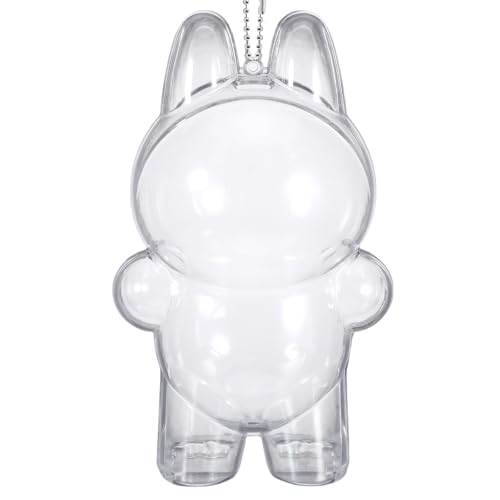 Qiimenguer Transparente PVC-Tasche für 17cm Doll, Elegant und Langlebig，Transparente Hülle für 17cm Doll Case zum Schutz der Puppe vor Stößen und Schmutz(Stehend) von Qiimenguer