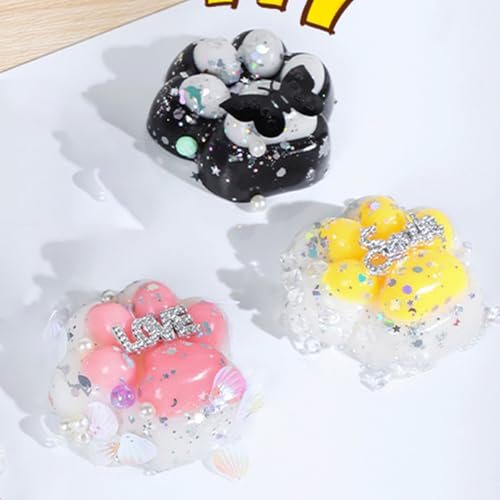 3 Stück Squishy Katze Pfote, Squishy Cat Paw, Katzenpfoten Squeeze Spielzeug, Cat Paw Anti Stress Spielzeug, Süße Katzenpfoten Stressabbau Fidget Toys für Katzenliebhaber, Kinder, Erwachsene 3 Stück Squishy Katze Pfote, Squishy Cat Paw, Katzenpfoten Squeeze Spielzeug, Cat Paw Anti Stress Spielzeug, Süße Katzenpfoten Stressabbau Fidget Toys für Katzenliebhaber, Kinder, Erwachsene von Qikam
