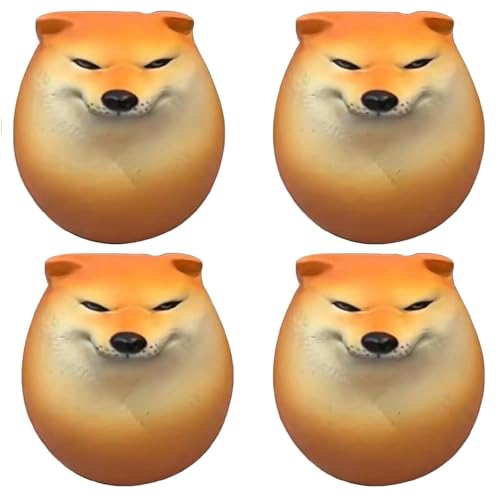 4pcs Squeeze Spielzeug für Shibako Hund, weich langsam aufsteigender Puppy Squeeze Egg, Egghund Zappel Stress R-elief erfassen pädagogische Spielzeug, pu elastisches Geburtstagsgeschenk 4pcs Squeeze Spielzeug für Shibako Hund, weich langsam aufsteigender Puppy Squeeze Egg, Egghund Zappel Stress R-elief erfassen pädagogische Spielzeug, pu elastisches Geburtstagsgeschenk von Qikam