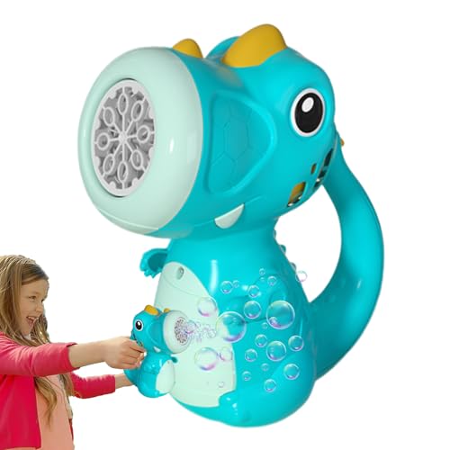Automatische Seifenblasenmaschine,Tragbare Blasmaschine - Elektrisches Automatisches Spielzeug Mit Licht & Musik Für Kindergeburtstag Pool Party Hochzeit von Qikam