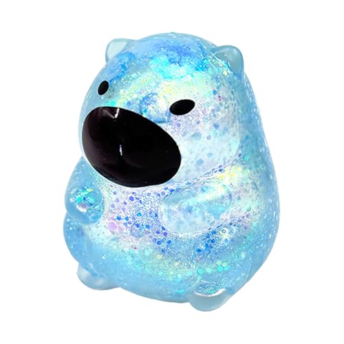 Drückspielzeug Für Kinder | Capybara Gummi Drückmodell Für Kinder - Langsam Rückfederndes Kneifspielzeug Für Unterwegs Zuhause Draußen Schule Drückspielzeug Für Kinder | Capybara Gummi Drückmodell Für Kinder - Langsam Rückfederndes Kneifspielzeug Für Unterwegs Zuhause Draußen Schule von Qikam