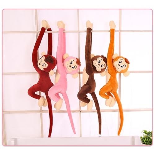 Qikam 65cm Plüschtier AFFE Süßer Langarmiger AFFE Hängende AFFE Stofftier, Kindersicheres Kuscheltier Äffchen, Hanging Monkey Plüsch Spielzeug Für Kinder Mädchen Und Junge-n Qikam 65cm Plüschtier AFFE Süßer Langarmiger AFFE Hängende AFFE Stofftier, Kindersicheres Kuscheltier Äffchen, Hanging Monkey Plüsch Spielzeug Für Kinder Mädchen Und Junge-n von Qikam