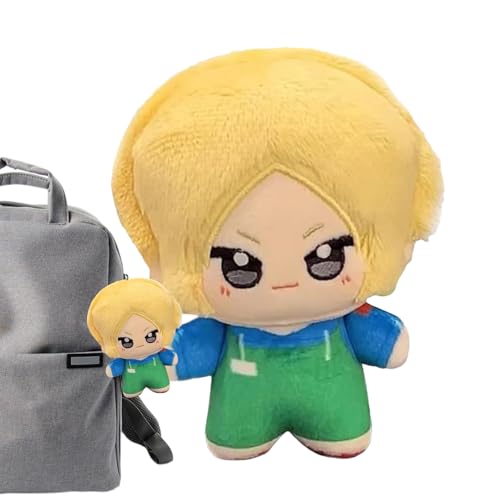 Qikam Anime Plüschtiere | Anime Puppe - Kuscheliges Cartoon Zubehör Niedliche Deko Für Weihnachtsstrumpf Auto Schlüssel Schlafzimmer Osternest Qikam Anime Plüschtiere | Anime Puppe - Kuscheliges Cartoon Zubehör Niedliche Deko Für Weihnachtsstrumpf Auto Schlüssel Schlafzimmer Osternest von Qikam