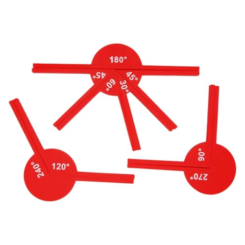 Qikam Geometrie-Bausteine | Mathematische Lernhilfen Für Winkel | Lehrmaterial Für Unterrichtsstunden Und Heimschule von Qikam