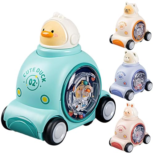 Spielzeugauto, Presse und Go Car - Cartoon Space Animal Racing Car,Nettes dringendes Reibungsfahrzeug, pädagogische Feinmotorik -Spielzeug für Weihnachtsgeburtstage Partys Spielzeugauto, Presse und Go Car - Cartoon Space Animal Racing Car,Nettes dringendes Reibungsfahrzeug, pädagogische Feinmotorik -Spielzeug für Weihnachtsgeburtstage Partys von Qikam