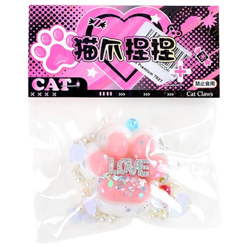 Squishy Katze Pfote, Squishy Cat Paw, Katzenpfoten Squeeze Spielzeug, Cat Paw Anti Stress Spielzeug, Süße Katzenpfoten Stressabbau Fidget Toys für Katzenliebhaber, Kinder, Erwachsene Squishy Katze Pfote, Squishy Cat Paw, Katzenpfoten Squeeze Spielzeug, Cat Paw Anti Stress Spielzeug, Süße Katzenpfoten Stressabbau Fidget Toys für Katzenliebhaber, Kinder, Erwachsene von Qikam