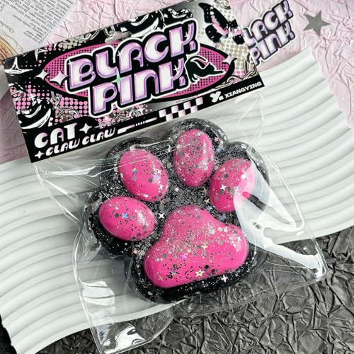 Squishy Katze Pfote, Squishy Cat Paw, Katzenpfoten Squeeze Spielzeug, Cat Paw Anti Stress Spielzeug Süße Katzenpfoten Stressabbau Fidget Toys für Katzenliebhaber, Kinder Katzenkralle Sinnesspielzeug Squishy Katze Pfote, Squishy Cat Paw, Katzenpfoten Squeeze Spielzeug, Cat Paw Anti Stress Spielzeug Süße Katzenpfoten Stressabbau Fidget Toys für Katzenliebhaber, Kinder Katzenkralle Sinnesspielzeug von Qikam