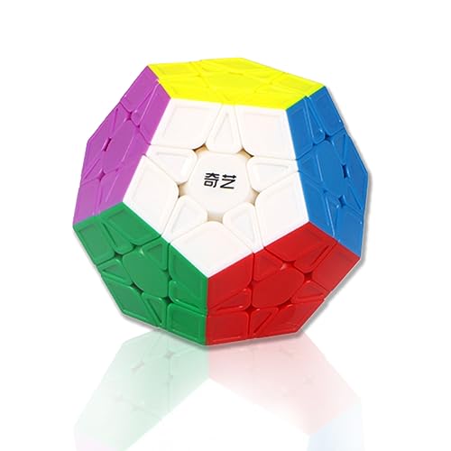 Dodekaeder Zauberwürfel, Pentagon Speed Cube,Dodekaeder Magic Cube Puzzle Magischer Würfel für Schneller und Präziser mit Lebendigen Farben Dodekaeder Zauberwürfel, Pentagon Speed Cube,Dodekaeder Magic Cube Puzzle Magischer Würfel für Schneller und Präziser mit Lebendigen Farben von Qingriver