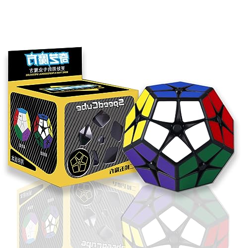 Zauberwürfel Spezialwürfel Dodekaeder Cube Puzzle, Pentagon Speed Cube für die Intelligenzentwicklung Brain Teaser, Speedcube 3D Puzzle Spiele für Kinder Erwachsene Zauberwürfel Spezialwürfel Dodekaeder Cube Puzzle, Pentagon Speed Cube für die Intelligenzentwicklung Brain Teaser, Speedcube 3D Puzzle Spiele für Kinder Erwachsene von Qingriver