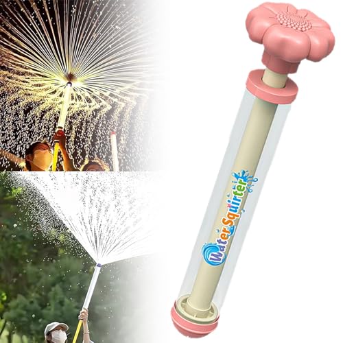 Firework Water Gun, Romantic Firework Style Water Spray Toy for Couples, Ausziehbares Hochdruck Sprinkler Sprühspielzeug zum Baden für den Pool und Party-Unterhaltung,4PCS,Pink Firework Water Gun, Romantic Firework Style Water Spray Toy for Couples, Ausziehbares Hochdruck Sprinkler Sprühspielzeug zum Baden für den Pool und Party-Unterhaltung,4PCS,Pink von Qinyuyang