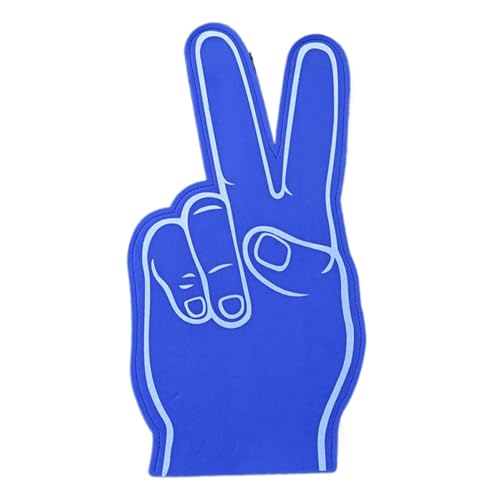 Qiwieod Schaumstoff-Finger, 46 Cm, Riesenschaumfinger, Riesige Schaumfinger, Zeigefinger Für Sport-Fans, Inspirierend Für Sportveranstaltungen, Cheerleading Für Leichtathletiksport Eventsspiele von Qiwieod