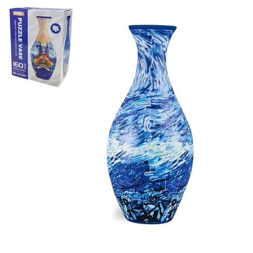 3D Puzzle Vase for Adults, DIY Unique Flower Vase, 3D Puzzle Vase, Arts and Crafts for Kids, for Home and Office Decor, House Warming Gift for Flower Arrangements and Home Decoration(Style 3) von Qixfyze