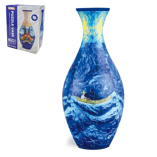 3D Puzzle Vase for Adults, DIY Unique Flower Vase, 3D Puzzle Vase, Arts and Crafts for Kids, for Home and Office Decor, House Warming Gift for Flower Arrangements and Home Decoration(Style 4) von Qixfyze