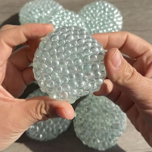 Handgefertigte Druckentlastungsbälle, Knautschball Antistressball Stressball Erwachsene, Knetball Anti Stress Ball Wutball Antistressbälle Spielzeug Squeeze Toy(Green-1PC) von Qixfyze