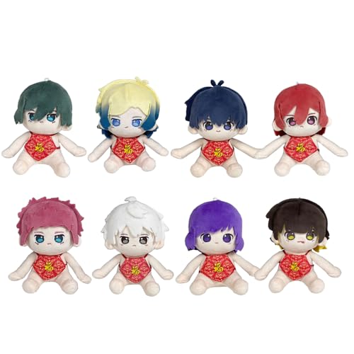 Qixiaan Anime Seishiro Nagi Plüsch-Anhänger, 12 cm, Fuwa-Stil, Plüsch, Reo Mikage, Cartoon-Charakter-Kissen, PP-Baumwolle, Mini-Kissen für Auto, Zuhause, Sofa Qixiaan Anime Seishiro Nagi Plüsch-Anhänger, 12 cm, Fuwa-Stil, Plüsch, Reo Mikage, Cartoon-Charakter-Kissen, PP-Baumwolle, Mini-Kissen für Auto, Zuhause, Sofa von Qixiaan