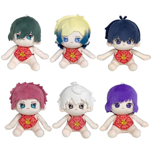 Qixiaan Anime Seishiro Nagi Plüsch-Anhänger, 12 cm, Fuwa-Stil, Plüsch, Reo Mikage, Cartoon-Charakter-Kissen, PP-Baumwolle, Mini-Kissen für Auto, Zuhause, Sofa Qixiaan Anime Seishiro Nagi Plüsch-Anhänger, 12 cm, Fuwa-Stil, Plüsch, Reo Mikage, Cartoon-Charakter-Kissen, PP-Baumwolle, Mini-Kissen für Auto, Zuhause, Sofa von Qixiaan