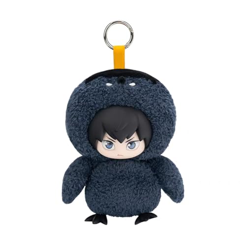 Qixiaan Anime Shoyo Hinata Plüschfigur, 15 cm, Tier-Stil, Plüsch-Anhänger, Tobio Kageyama, niedliche Charm-Taschen-Dekoration, Sammlerstücke, Geschenk für Fans Qixiaan Anime Shoyo Hinata Plüschfigur, 15 cm, Tier-Stil, Plüsch-Anhänger, Tobio Kageyama, niedliche Charm-Taschen-Dekoration, Sammlerstücke, Geschenk für Fans von Qixiaan