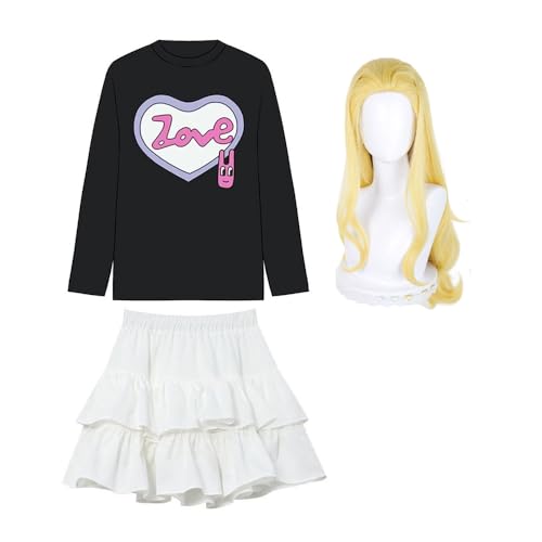 Qixiaan Marina Kirarazaka Sweatshirt Marina Kirarazaka Anime Cosplay Outfit Set Weißer Rock Casual Rollenspiel Outfit Halloween Kostüm Lockere Passform Qixiaan Marina Kirarazaka Sweatshirt Marina Kirarazaka Anime Cosplay Outfit Set Weißer Rock Casual Rollenspiel Outfit Halloween Kostüm Lockere Passform von Qixiaan