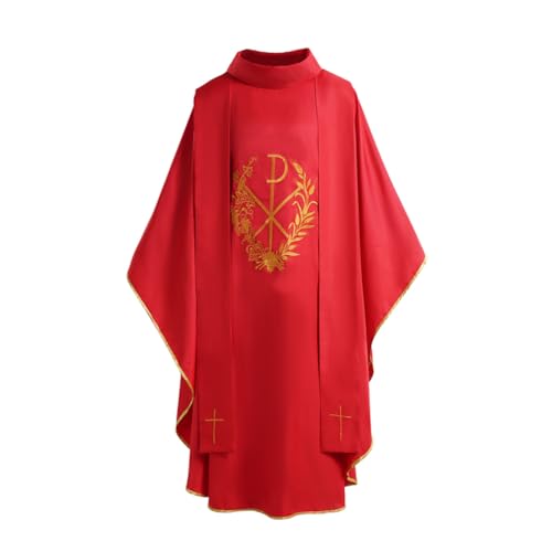 Qixiaan Mittelalter Robe Anime Cosplay Lange Robe Umhang Hexe Zubehör Mysteriöse Cosplay Zauberer Märchen für Halloween Weihnachten Party Verkleidung Magier Rollenspiel Umhang von Qixiaan