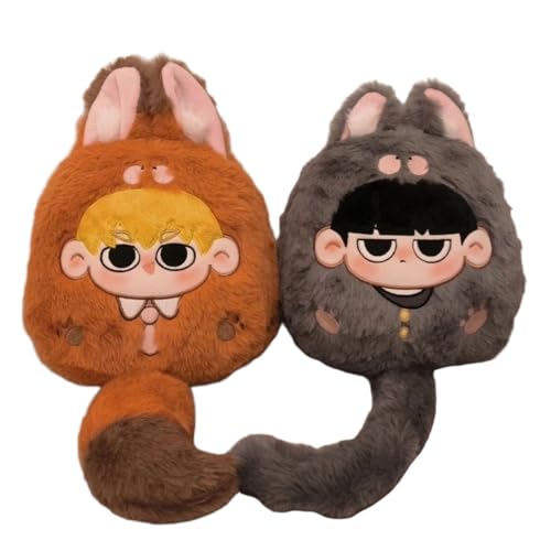 Qixiaan Mob Plüschfigur Reigen Arataka Anime Plüschfigur, weich gefüllt, lustiges Kissen, 15 cm, Q Ver Hamster-Design, niedliches Cartoon-Modell, Kawaii-Mini-Kissen von Qixiaan