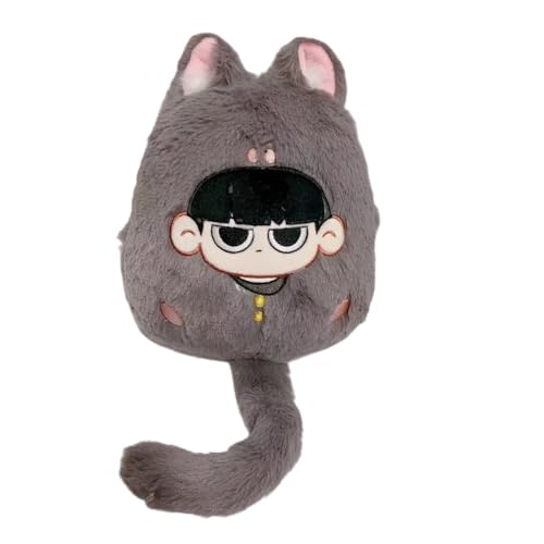Qixiaan Mob Plüschfigur Reigen Arataka Anime Plüschfigur, weich gefüllt, lustiges Kissen, 15 cm, Q Ver Hamster-Design, niedliches Cartoon-Modell, Kawaii-Mini-Kissen von Qixiaan