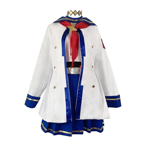 Qixiaan Oguri Cap Cosplay Kostüm mit Perücke Reißverschluss Outfit Frauen Cosplay Anzug Party Uniform Halloween Weihnachten Qixiaan Oguri Cap Cosplay Kostüm mit Perücke Reißverschluss Outfit Frauen Cosplay Anzug Party Uniform Halloween Weihnachten von Qixiaan