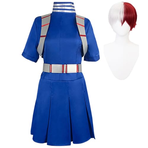Qixiaan Todoroki Shouto Cosplay Kostüm Uniform Outfit MHA Cosplay Kostüm Kampfanzug Komplettes Set für Halloween Verkleidung Qixiaan Todoroki Shouto Cosplay Kostüm Uniform Outfit MHA Cosplay Kostüm Kampfanzug Komplettes Set für Halloween Verkleidung von Qixiaan
