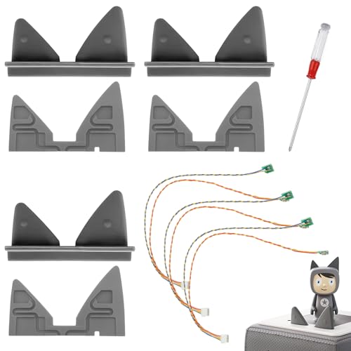 Ersatz Ohren and Ersatzkabel mit Schraubendreher, nur äußere Ohren, Kabelersatz für Toniebox,Ersatzteile für Tonies Lautstärketaste (3 Satz) von Qixiang CB